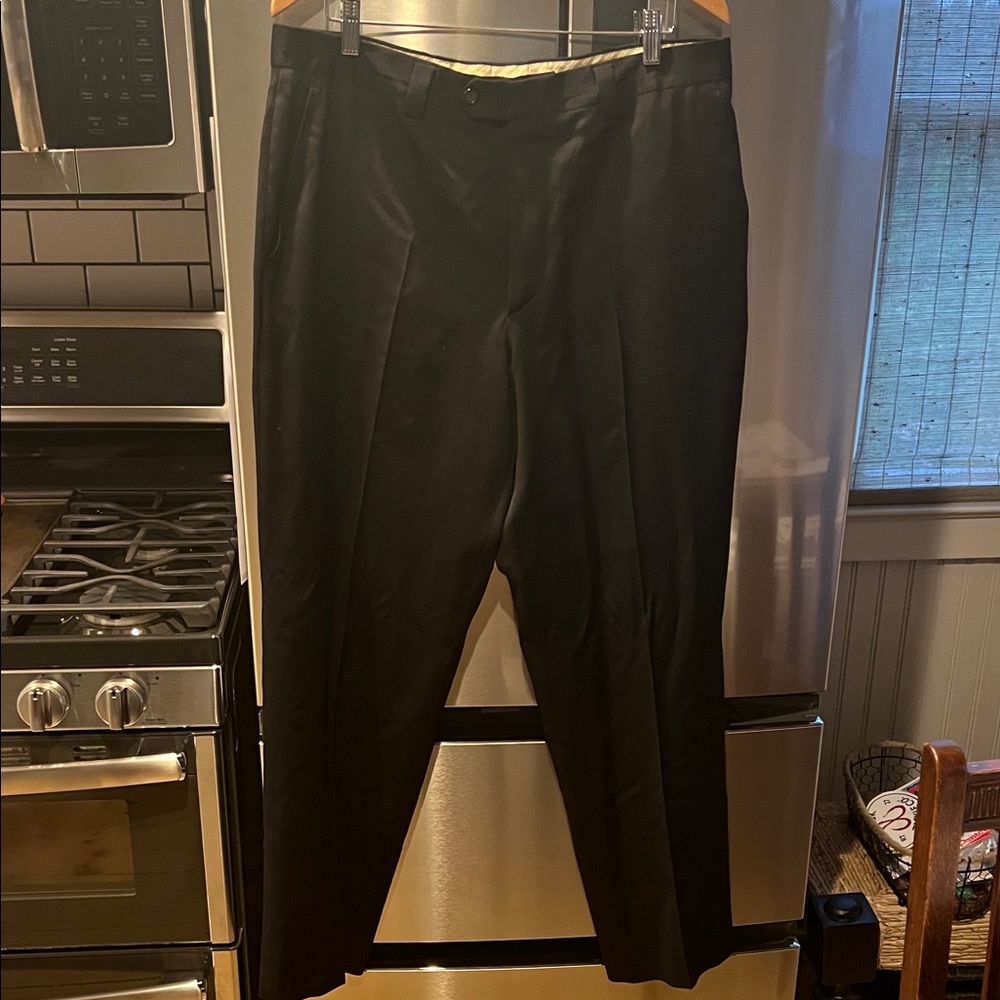 Classic Black Men's Dress Pants